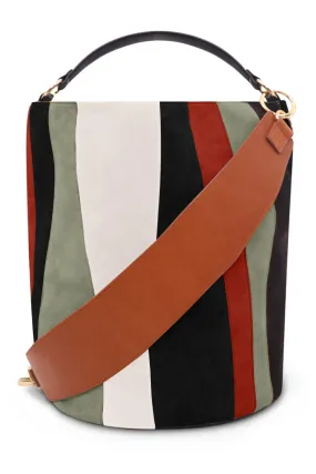 PATCH CYLINDER MAXI BAG | RED