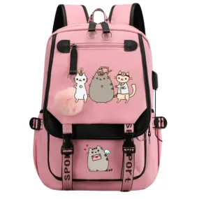 Pusheen™ Cat & Friends Extra Large Capacity Backpack