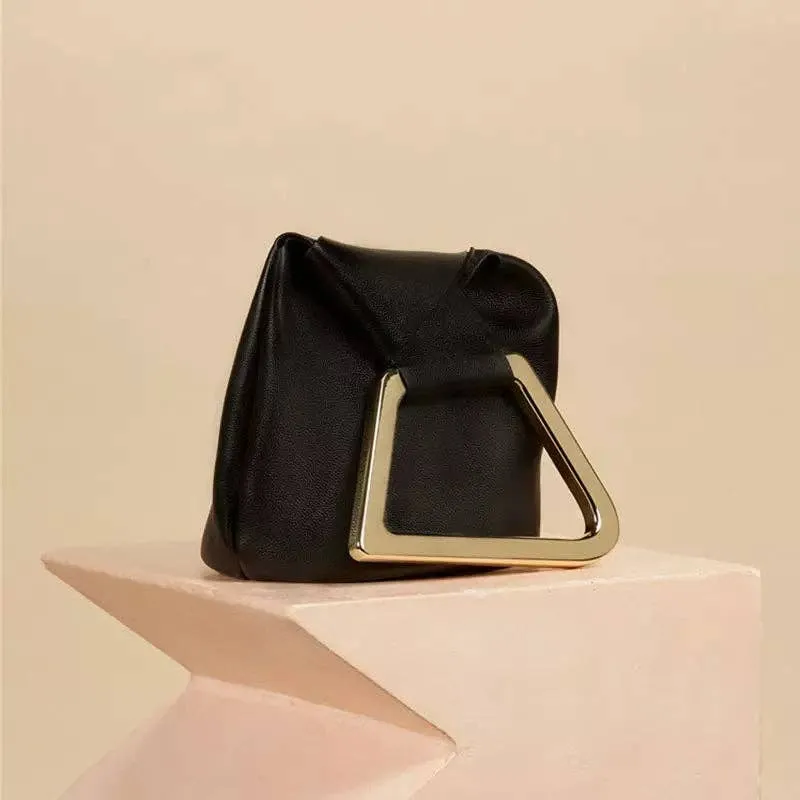 "ANANYA"  Women's Vegan Leather Satchel: BLACK or BROWN