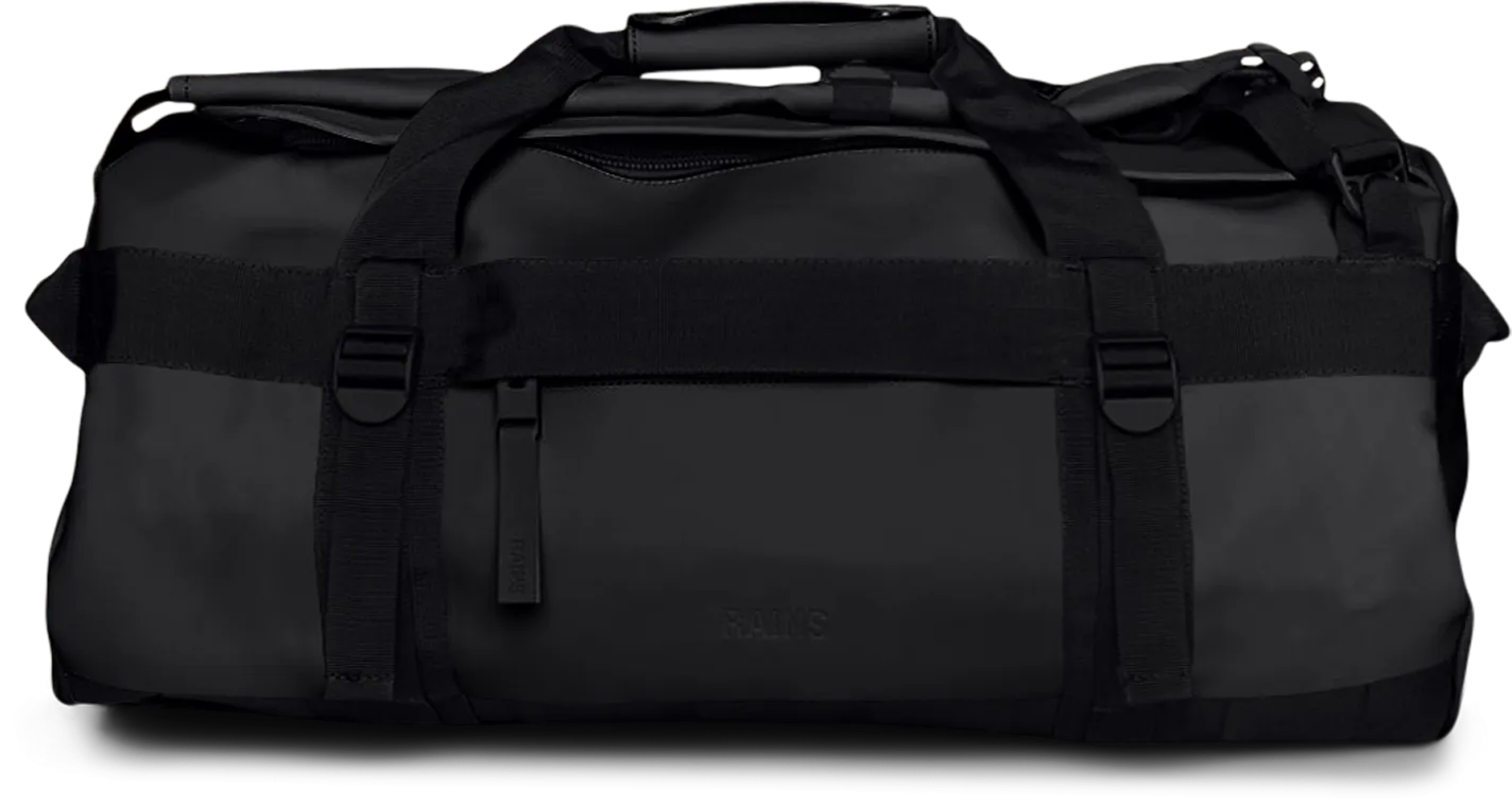 Rains Texel Duffel Bag Small W3 Black | Buy Rains Texel Duffel Bag Small W3 Black here | Outnorth