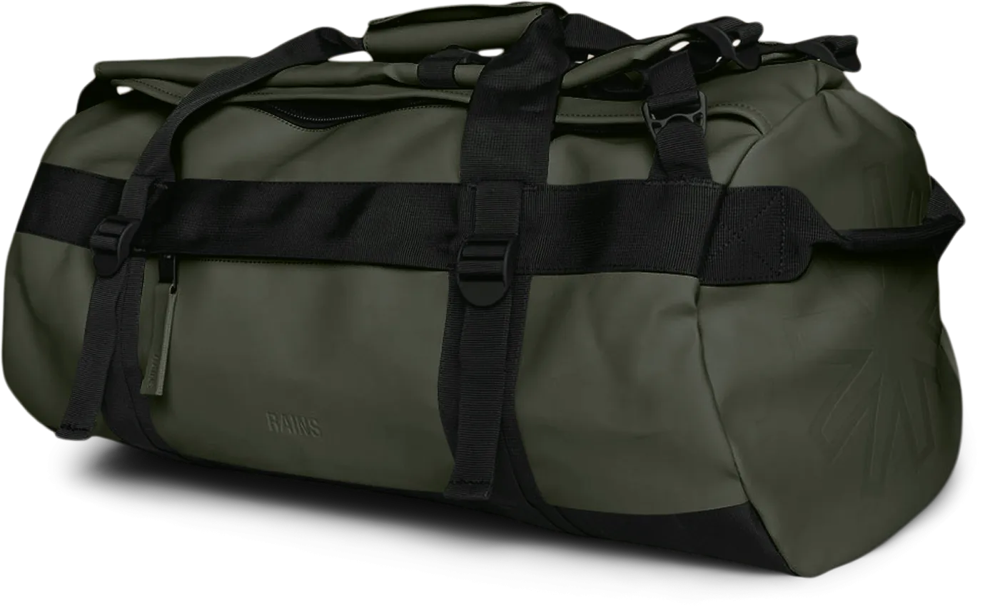 Rains Texel Duffel Bag Small W3 Green | Buy Rains Texel Duffel Bag Small W3 Green here | Outnorth