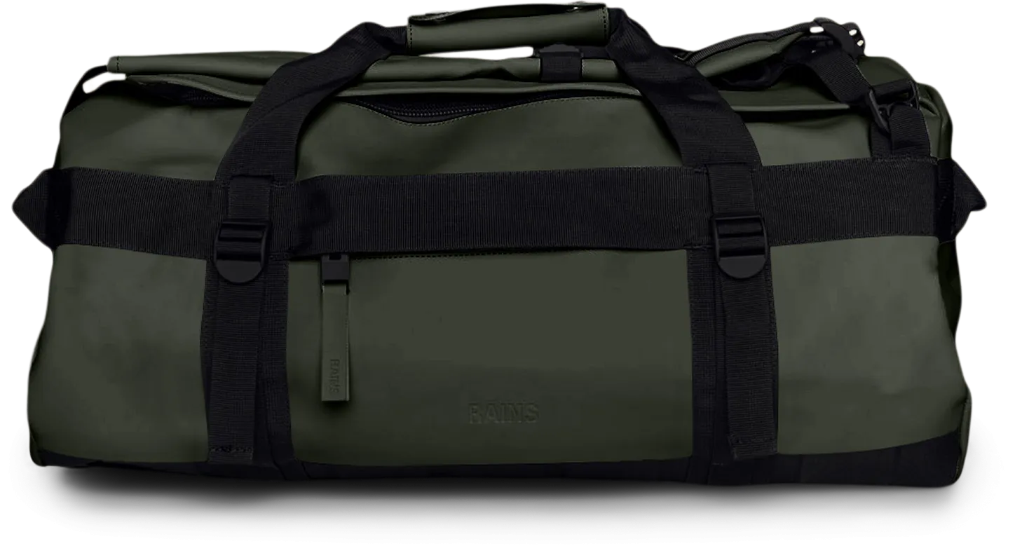 Rains Texel Duffel Bag Small W3 Green | Buy Rains Texel Duffel Bag Small W3 Green here | Outnorth