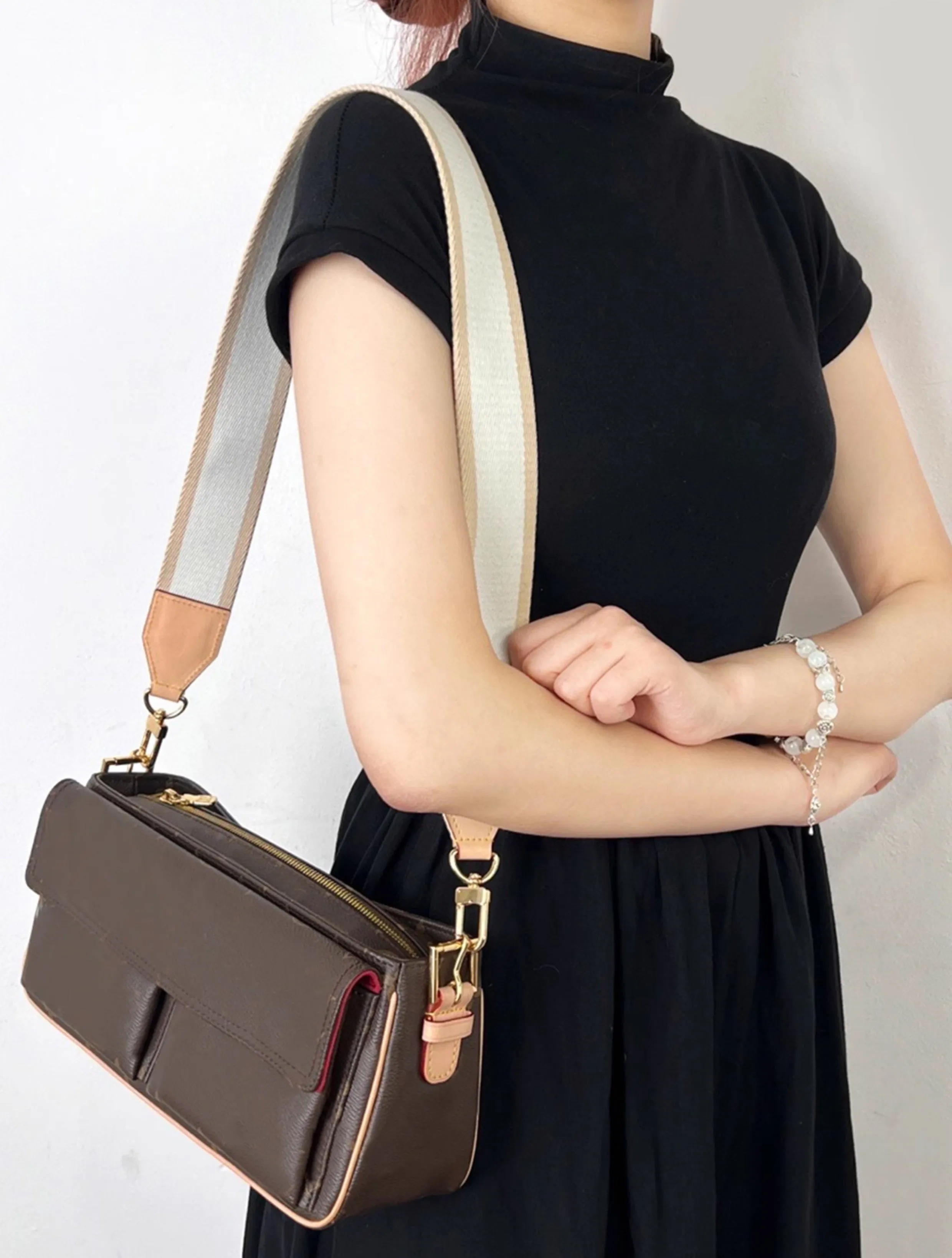 Shoulder Strap for Underarm Crossbody Bag – Replacement Accessory for Bag Customization