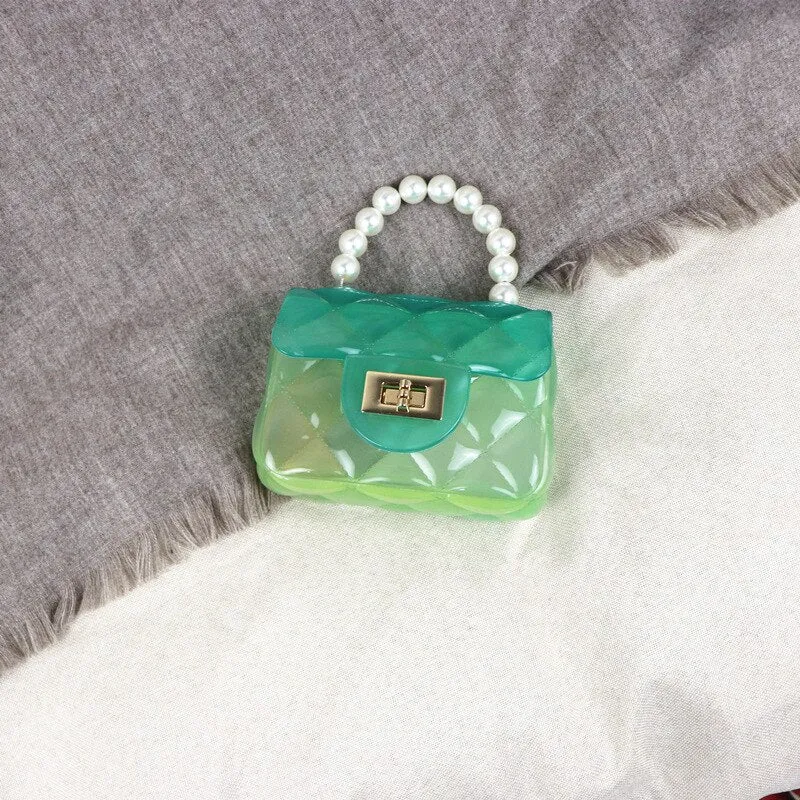 Summer Transparent Jelly Bag Fashion Crossbody Bags For Women 2021 Shoulder Bags Small Chain Square Handbags Mini Messenger Bag