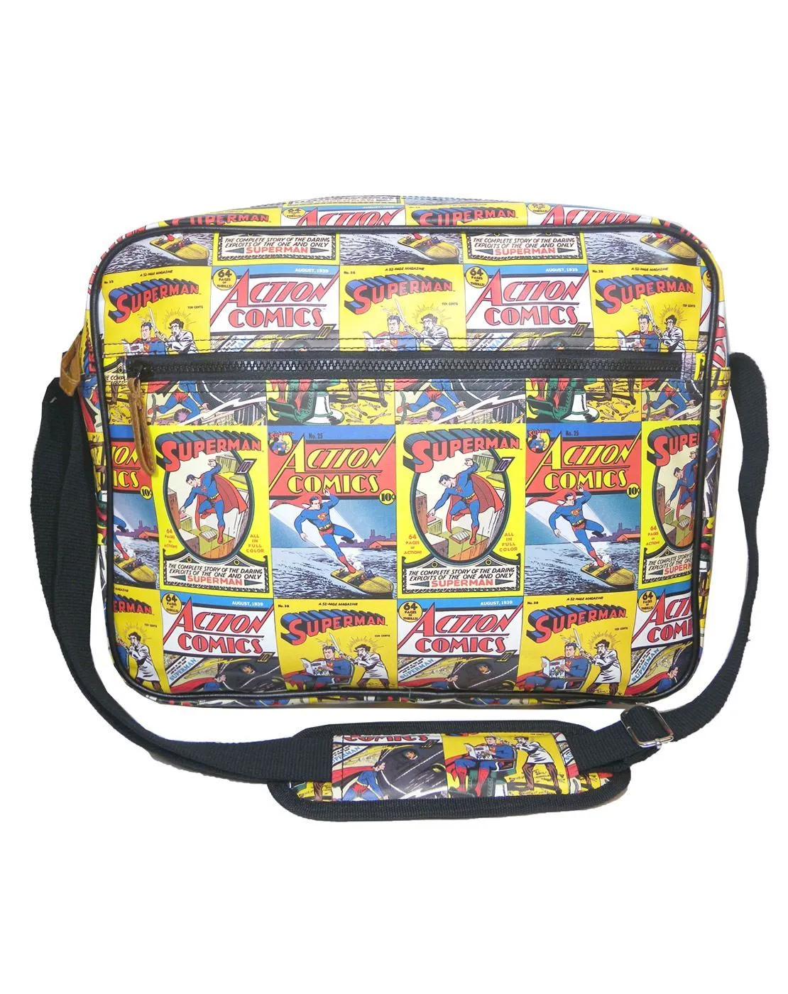 Superman Comic Strip Messenger Bag