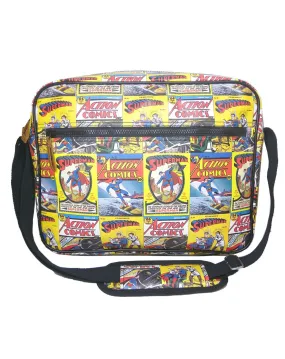 Superman Comic Strip Messenger Bag