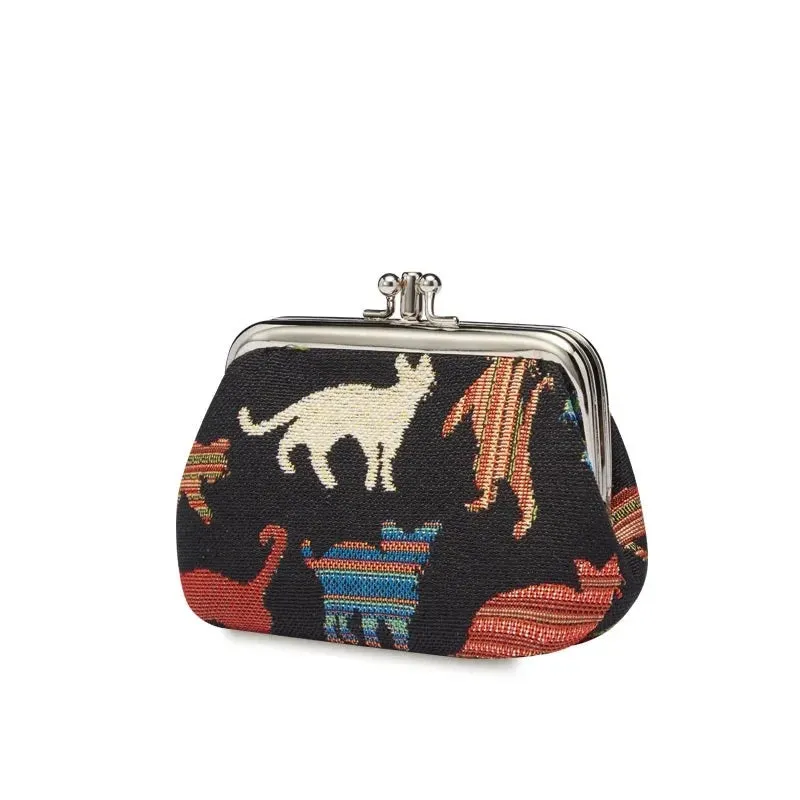 TEEK - Tapestry Double Pocket Coin Purse