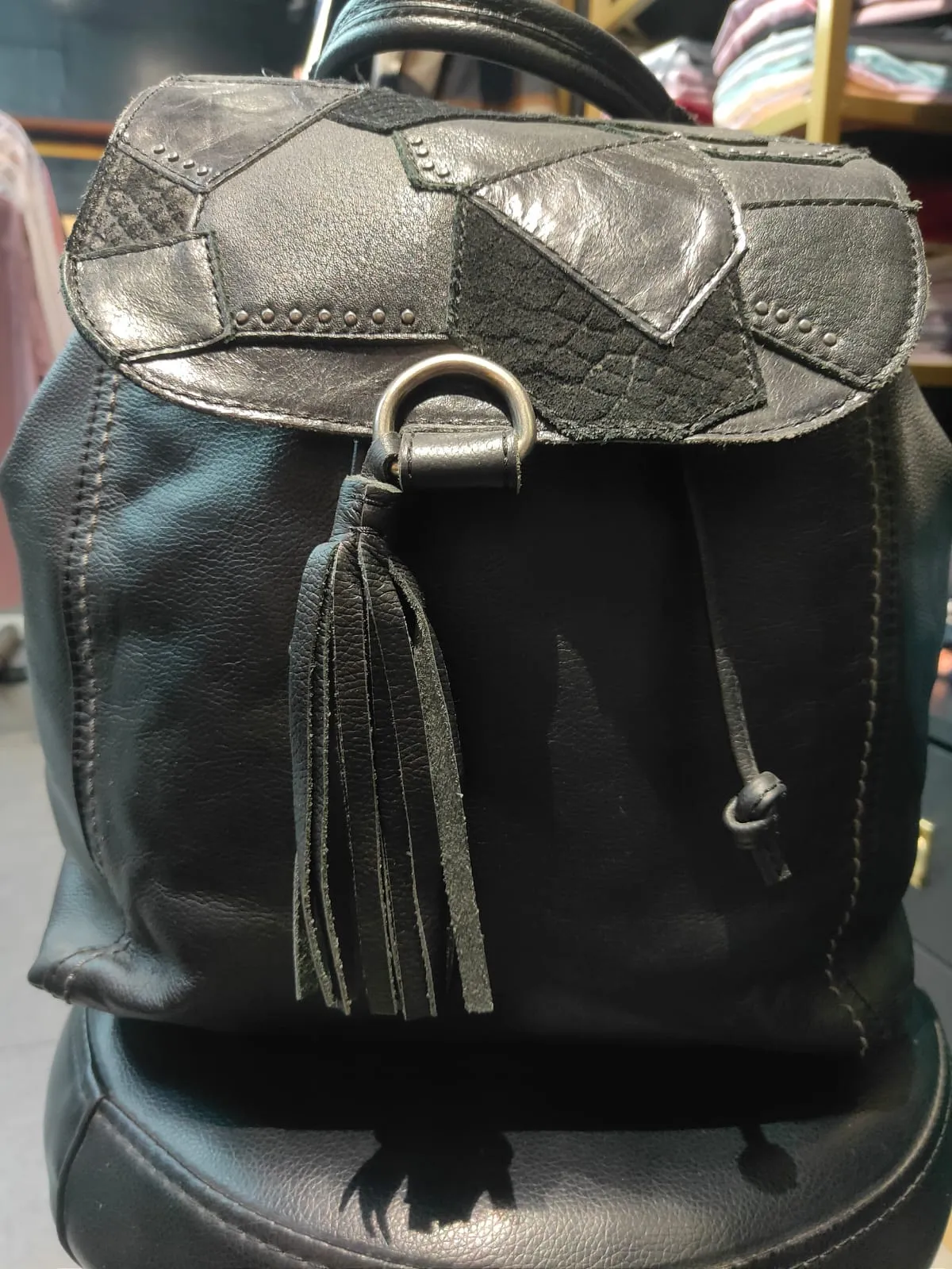 The Sak- Womens Avalon Leather Convertible Backpack