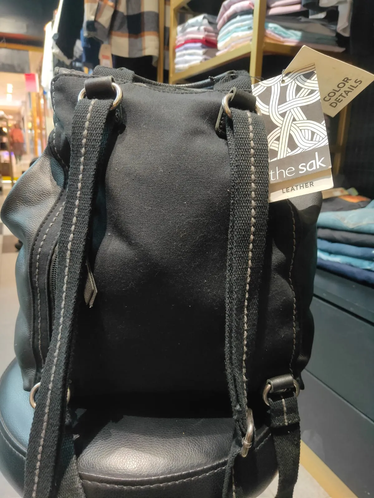 The Sak- Womens Avalon Leather Convertible Backpack