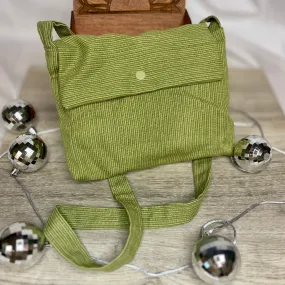 Weary Wanderer Mini Crossbody - Cotton Canvas Tote