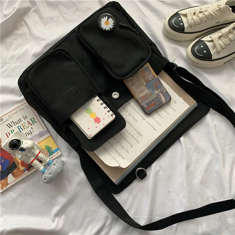 Women Canvas Messenger Bag