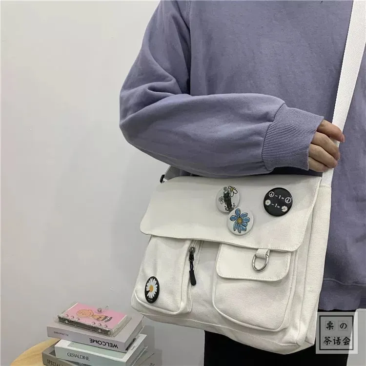 Women Canvas Messenger Bag