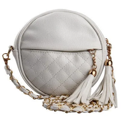 Women handbag fashion women messenger bags vintage shoulder bags mini tassel chain bag pu leather handbags clutch purse